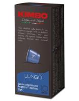 Кофе в капсулах Kimbo Lungo, для кофемашин Nespresso, 10 шт.