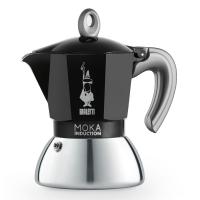 Гейзерная кофеварка Bialetti New Moka Induction Black (2 порции)