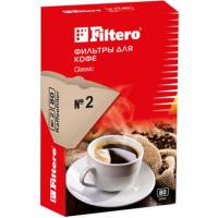 Filtero Фильтры для кофеварок Classic №2, 80 шт.