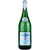 S.Pellegrino вода минеральная газированная, стекло, 1.5 л