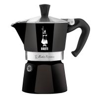 Гейзерная кофеварка Bialetti Moka Express Black (3 порции)