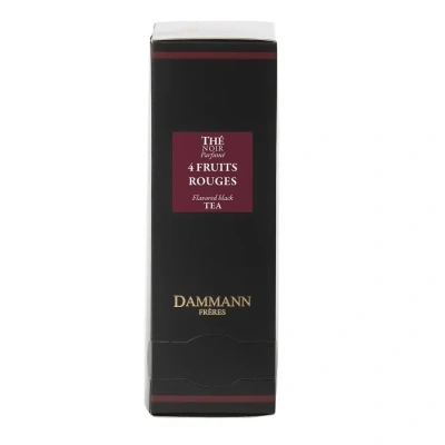 Чай черный Dammann Quatre Fruits Rouges (4 ягоды), пакетики 24x2 гр.