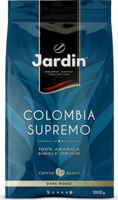 Кофе в зернах Jardin Colombia Supremo, 1 кг