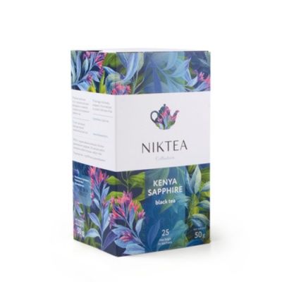 Чай черный Niktea Kenya Sapphire, пакетики 25x2 гр. Чай черный Niktea Kenya Sapphire, пакетики 25x2 гр.