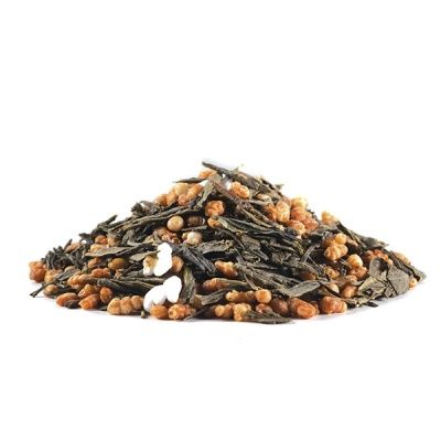 Чай зеленый Althaus Genmacha Raisu листовой, 100гр Чай зеленый Althaus Genmacha Raisu листовой, 100гр