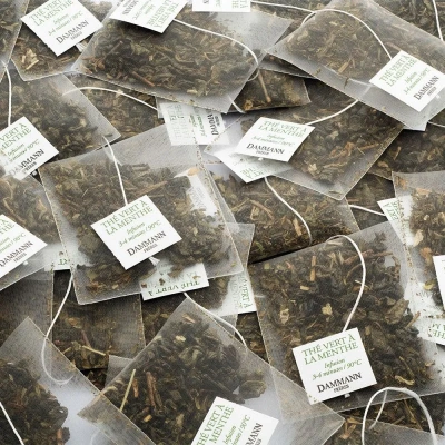 Чай зеленый Dammann Vert a la Menthe (Чай с мятой), пакетики 24x2 гр.