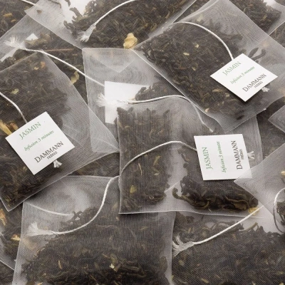 Чай зеленый Dammann Vert Jasmin  (Зеленый с жасмином), пакетики 25x2 гр.