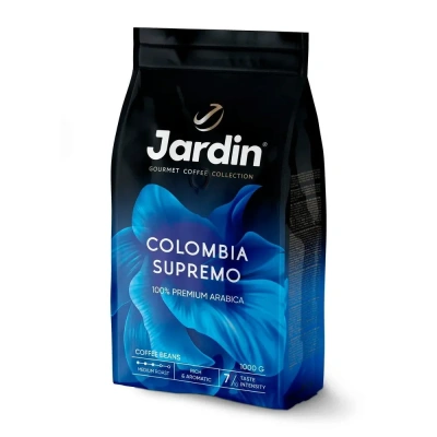 Кофе в зернах Jardin Colombia Supremo, 1 кг
