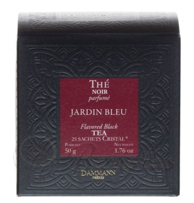 Чай черный Dammann Jardin Bleu (Голубой сад), пакетики 25x2 гр.