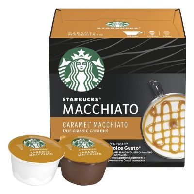 Кофе в капсулах STARBUCKS Caramel Macchiato, 12 шт.
